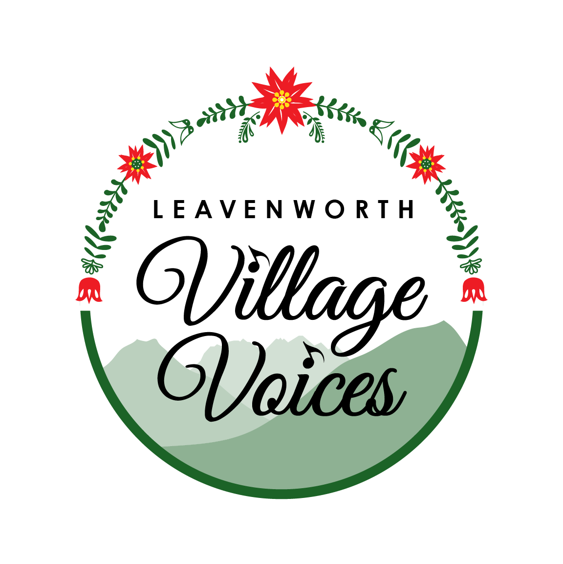 Leavenworth Village Voices logo